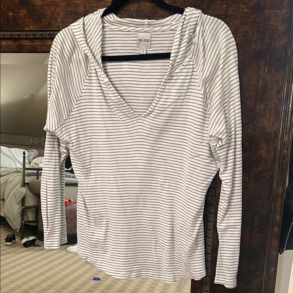 Nic+Zoe Striped Top